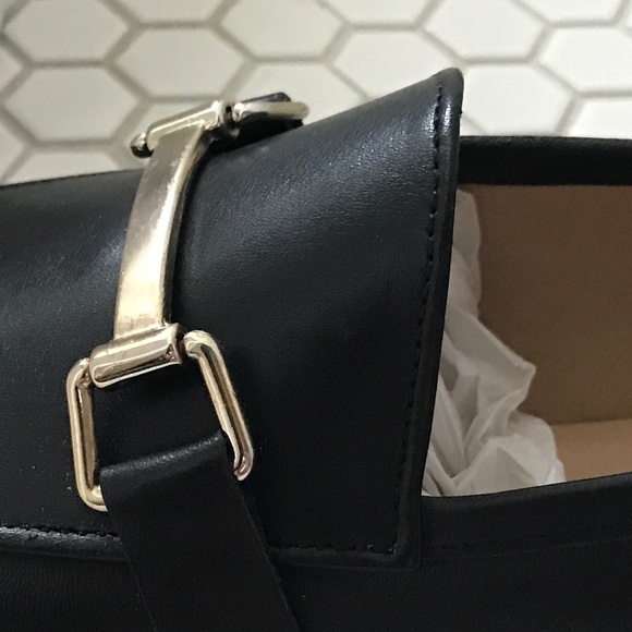 *NWT* JONAK Paris Black Leather Loafer - Picture 3 of 4